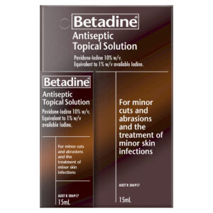Betadine Antiseptic Topical Solution 15mL