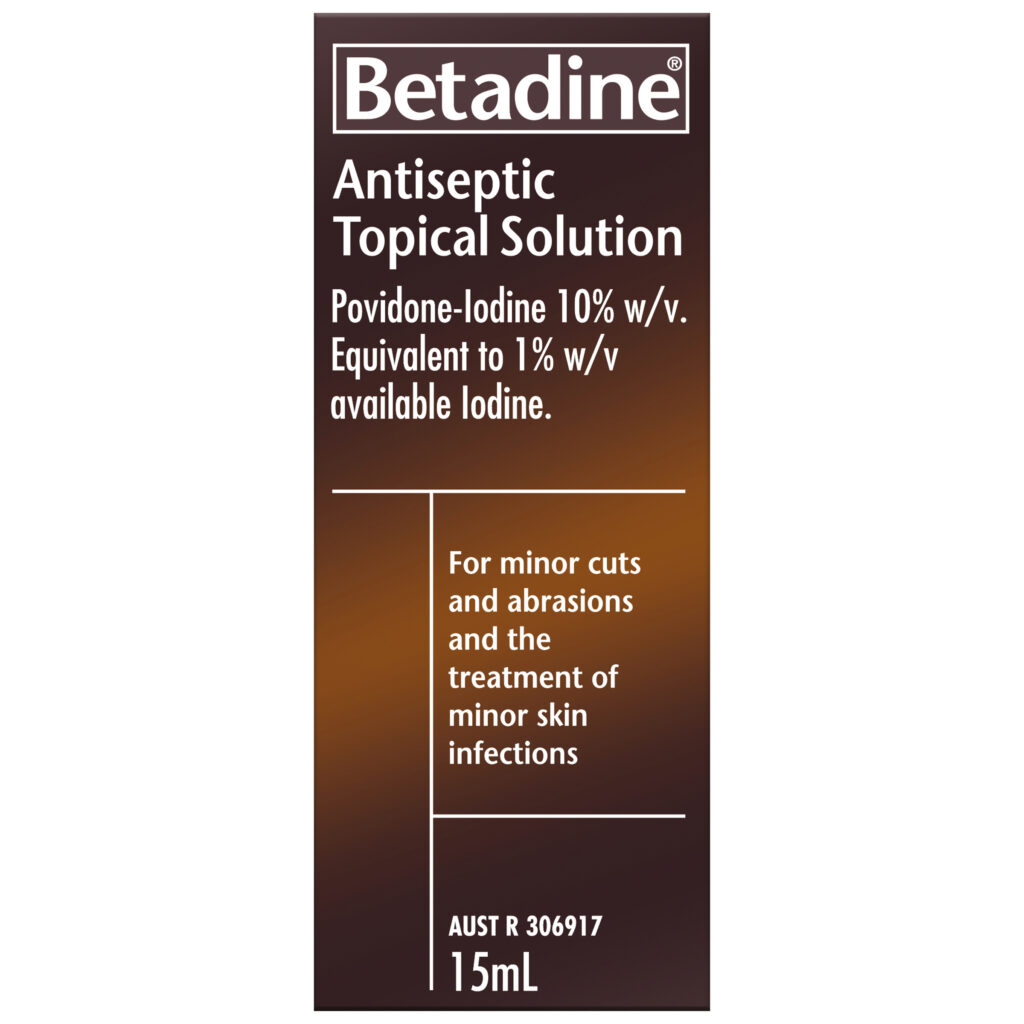 Betadine Antiseptic Topical Solution 15mL