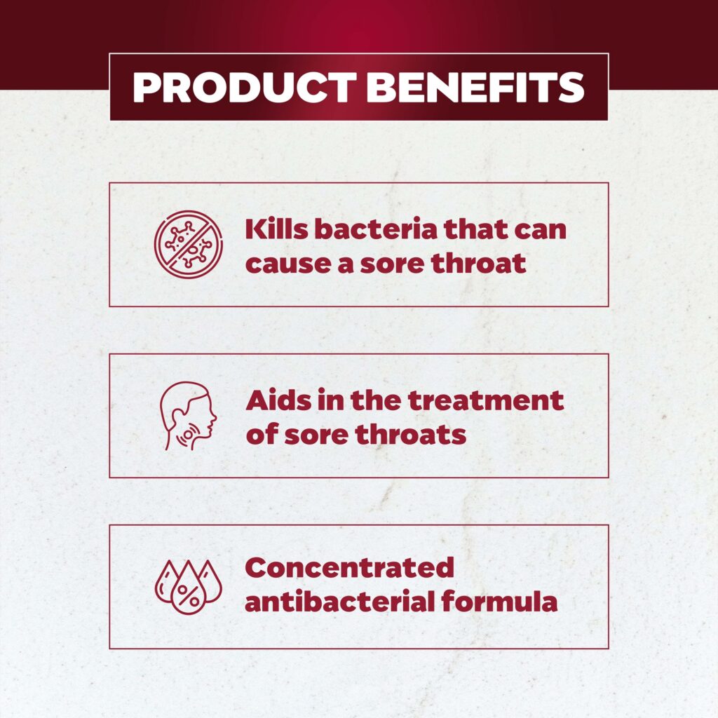 Betadine Sore Throat Gargle Concentrated 15mL