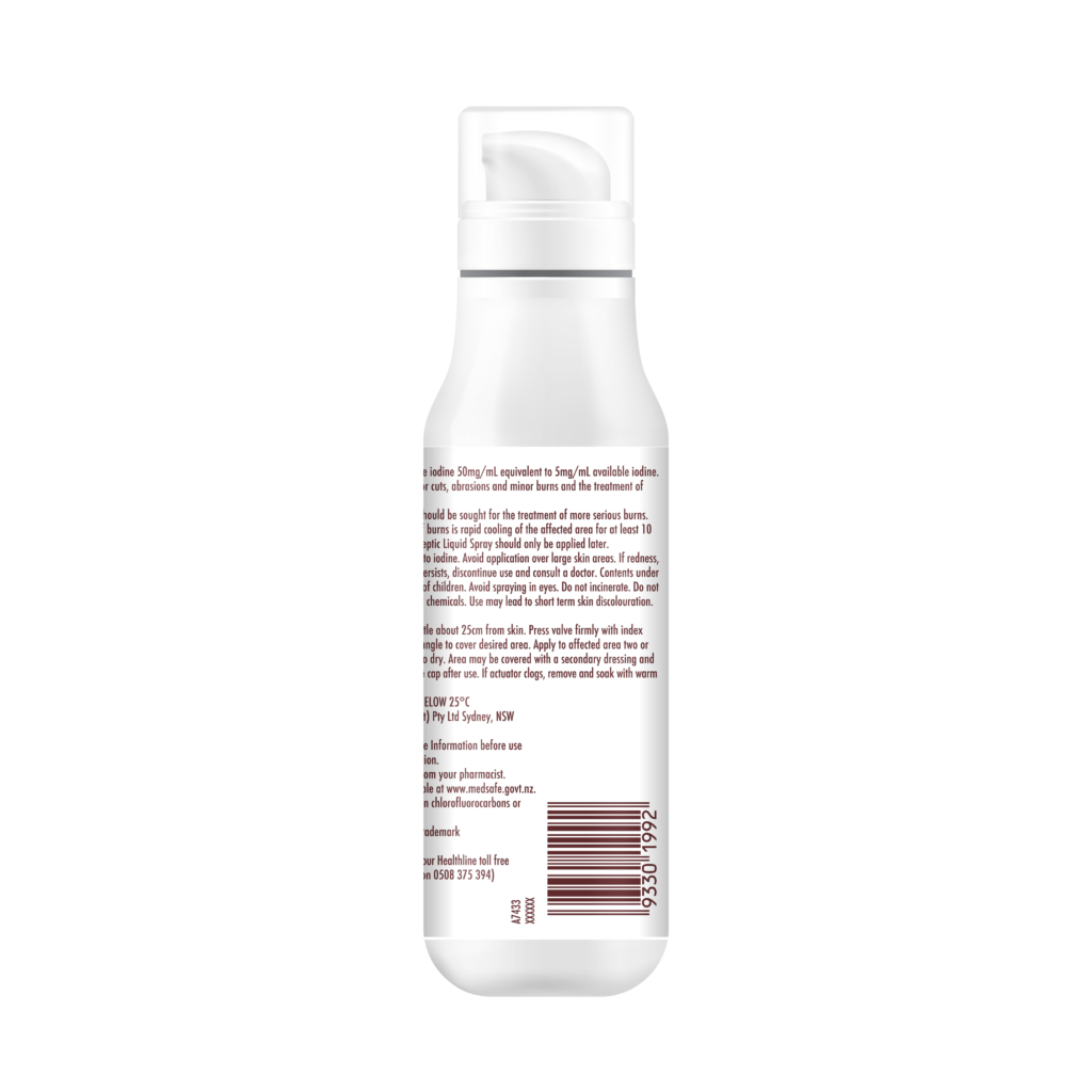 Betadine Antiseptic Liquid Spray 75mL