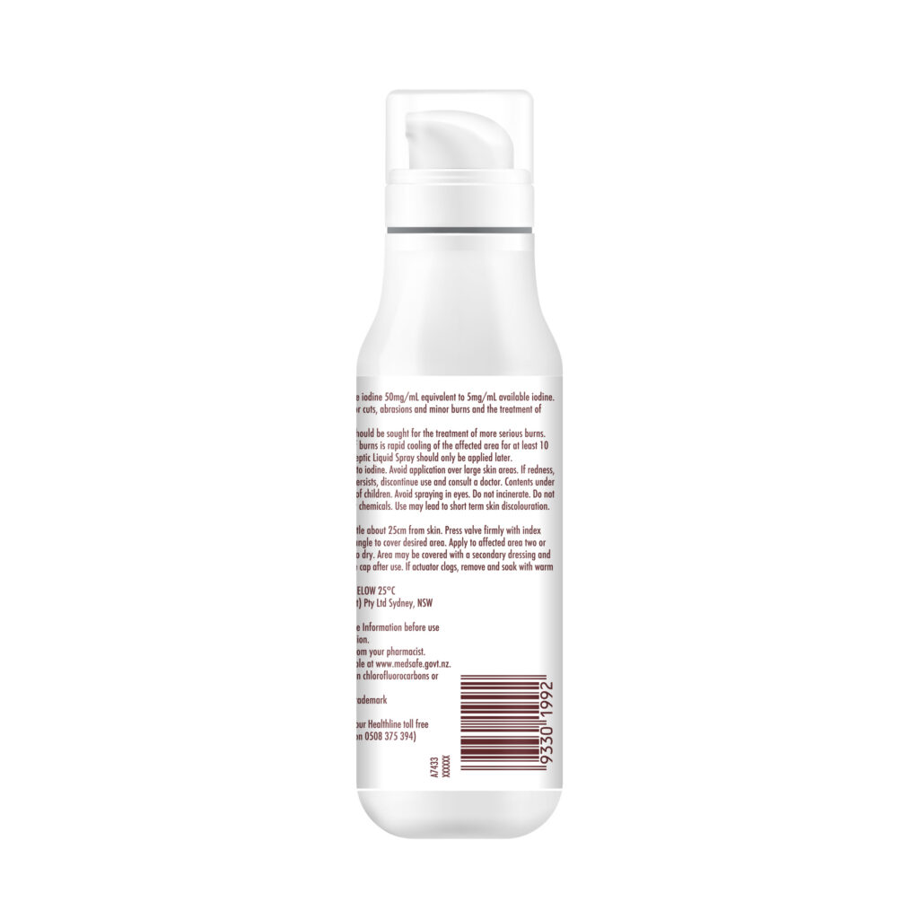 Betadine Antiseptic Liquid Spray 75mL