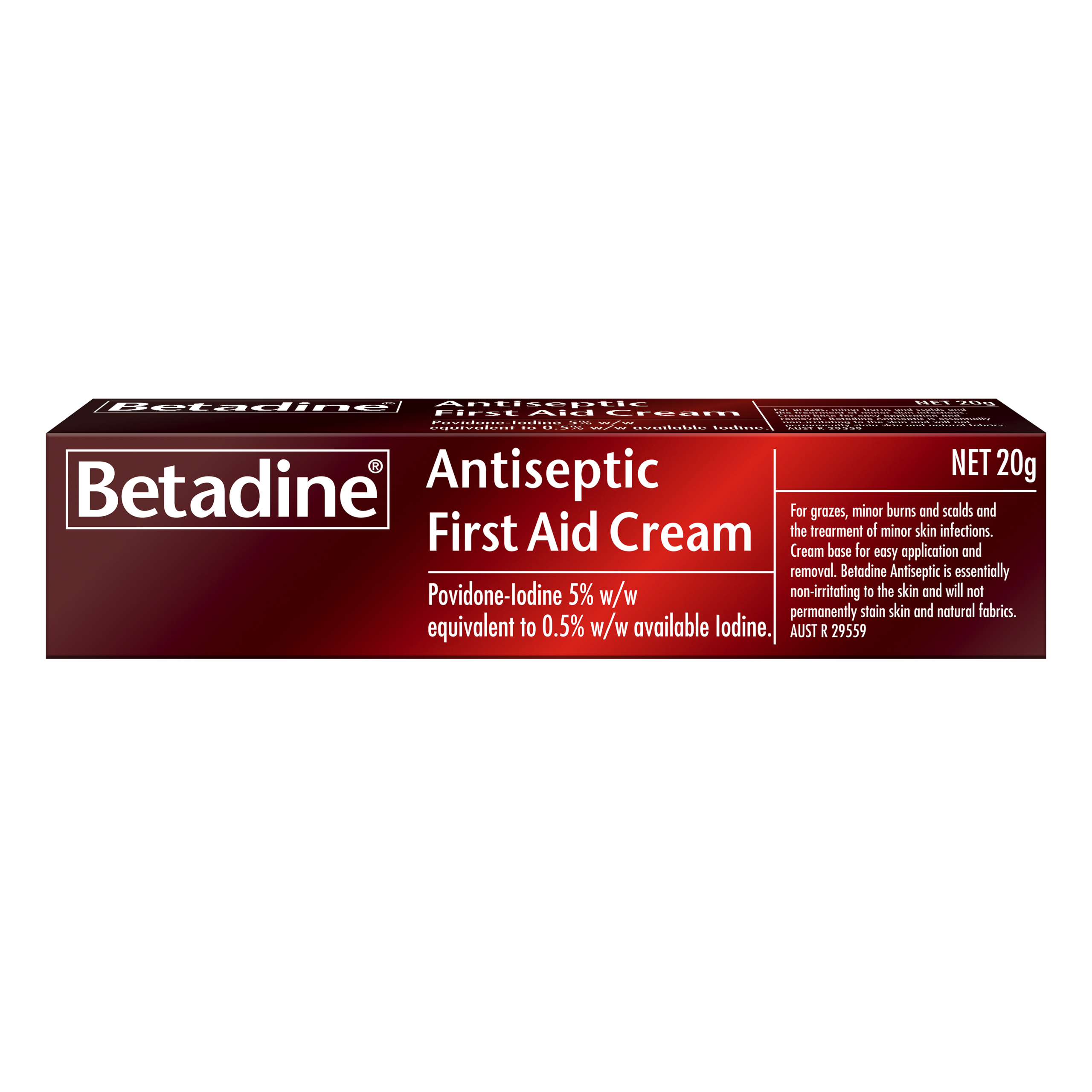 Betadine Antiseptic First Aid Cream  20g