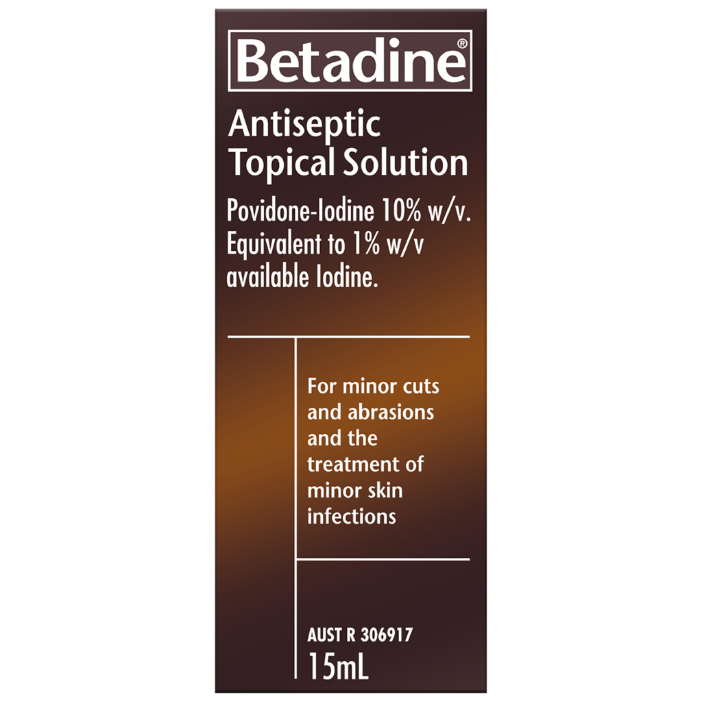 Betadine Antiseptic Topical Solution 15mL