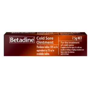 Betadine Cold Sore Ointment 7.5g