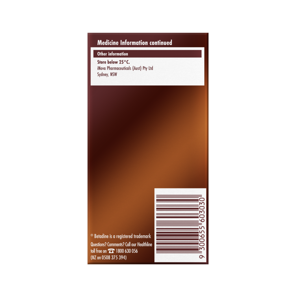 Betadine Antiseptic Topical Solution 100mL