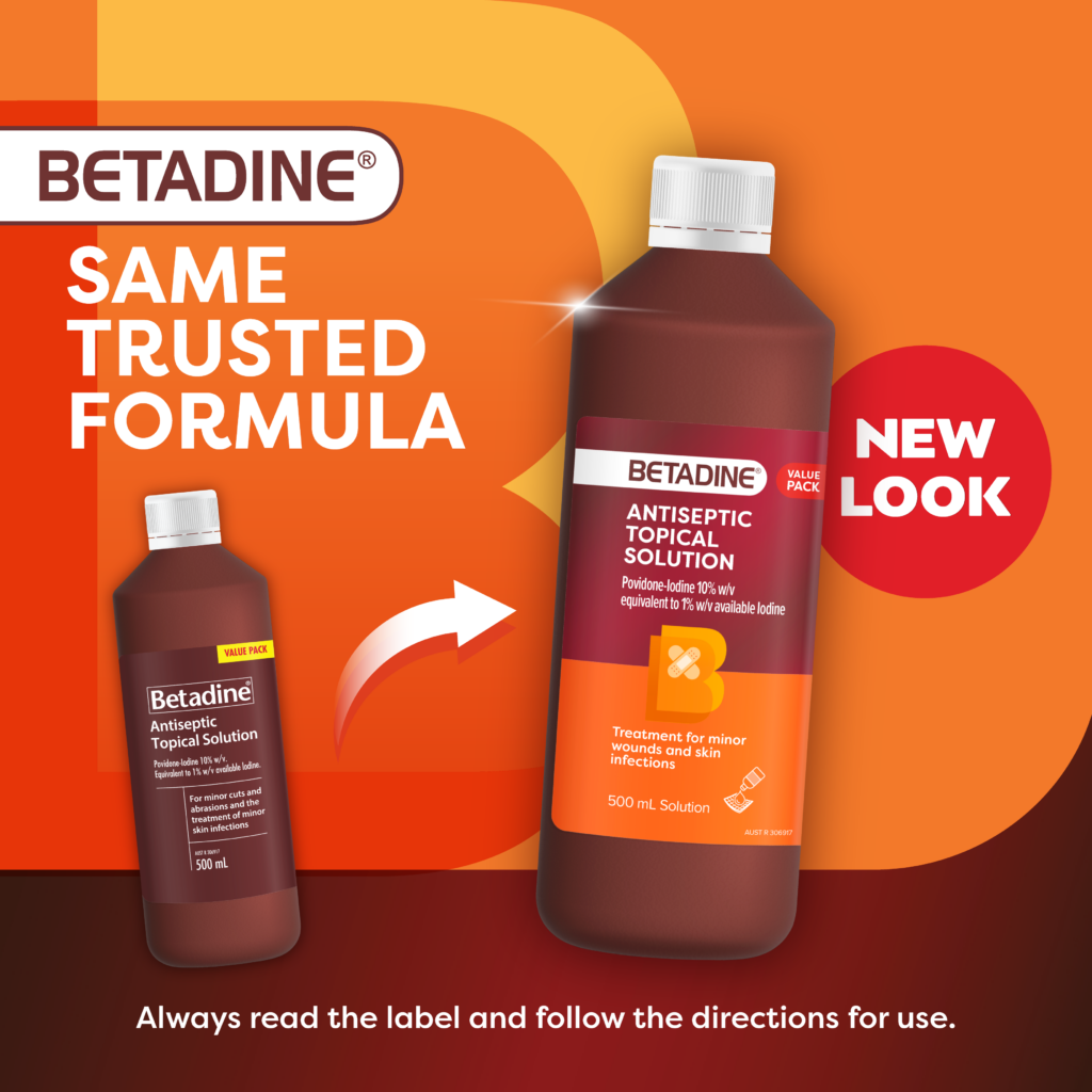 Betadine Antiseptic Topical Solution 500mL