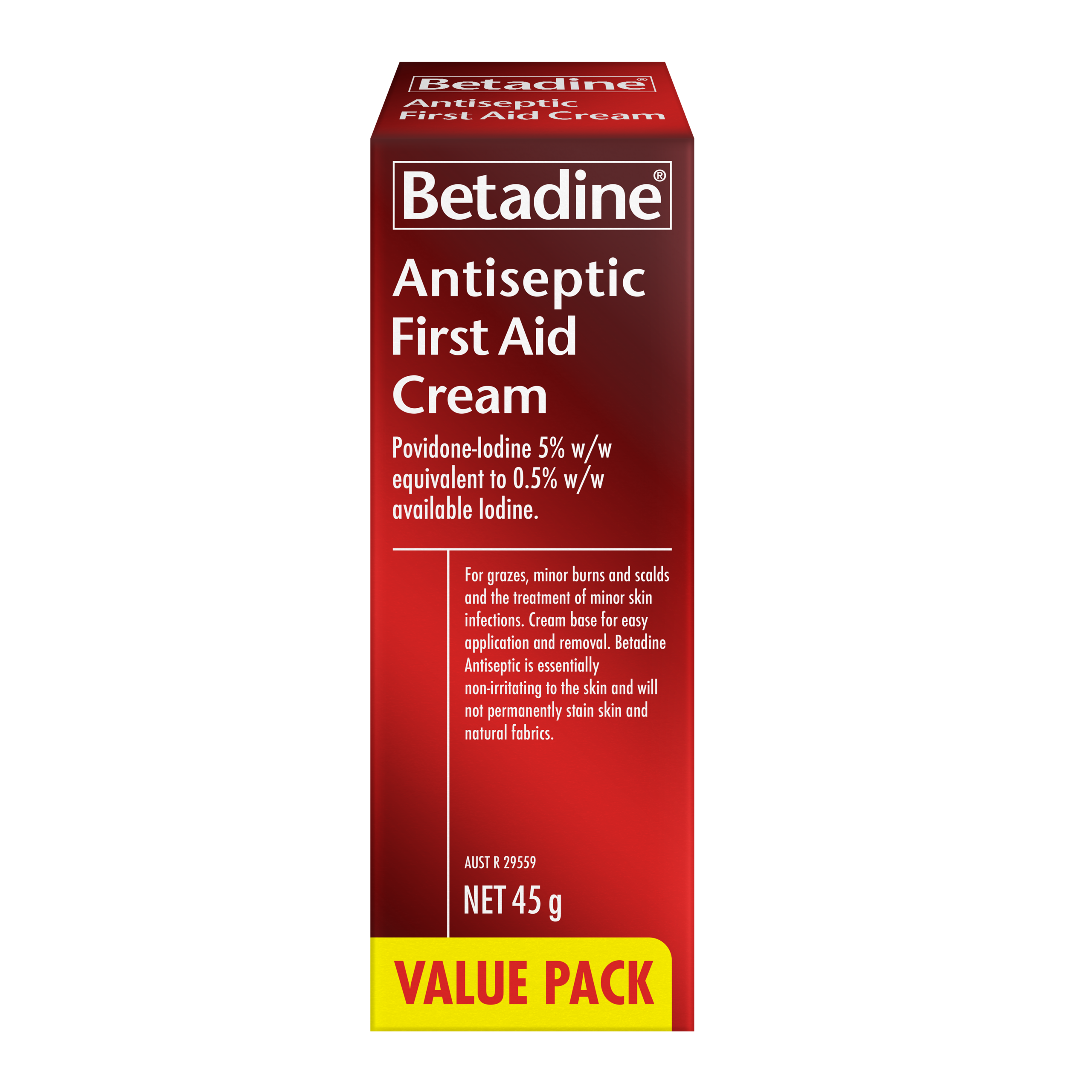 Betadine First Aid Cream 45g